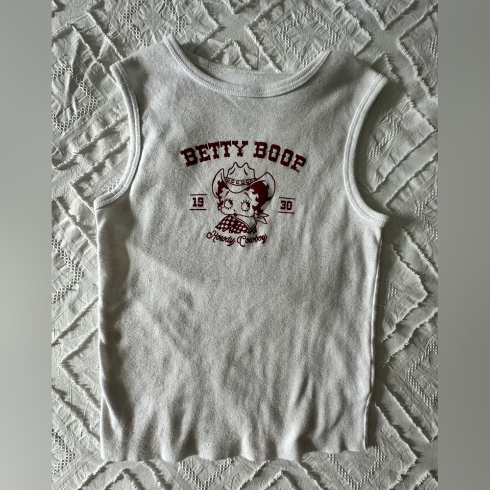 Betty Boop Baby Tank Top